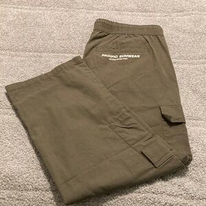 NWOT Pacific Sunwear Khaki Cargo Pants
